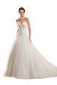 Blanc Princesse Tulle Dentelle Robes de mariée Grossiste