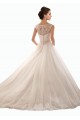 Blanc Princesse Épaule Dénudée Tulle Dentelle Robes de mariée Grossiste
