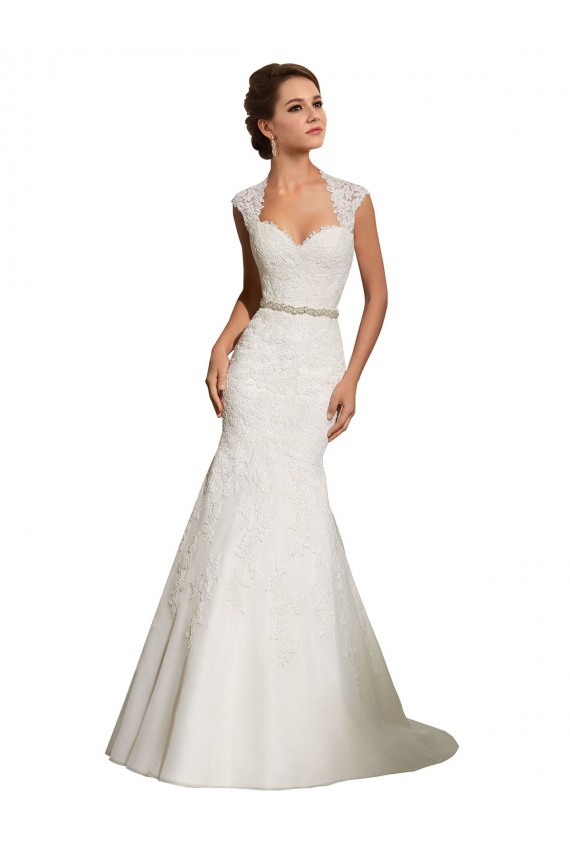 Blanc Sirène Tulle Dentelle Robes de mariée Grossiste