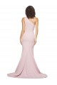 Fourreau Balayage train Crêpe Stretch Longue Robes demoiselle d'honneur / Robes de bal Grossiste