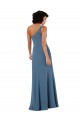 Bordeaux Trapèze Mousseline Longue Formelles Robes demoiselle d'honneur / Robes de soirée Grossiste