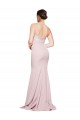 Fourreau Sans bretelle Balayage train Crêpe Stretch Longue Formelles Robes demoiselle d'honneur / Robes de soirée / Robes de bal Grossiste