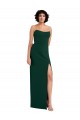 Fourreau Scoop Sans bretelle Crêpe Stretch Longue Formelles Robes demoiselle d'honneur / Robes de soirée / Robes de bal Grossiste