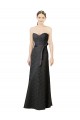 Gris ardoise Fourreau Dentelle Longue Robes demoiselle d'honneur Grossiste
