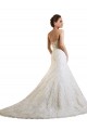 Ivoire & Champagne Trapèze Dentelle Robes de mariée Grossiste