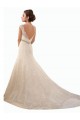 Ivoire Sirène Illusion Tulle Dentelle Robes de mariée Grossiste