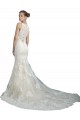 Ivoire Sirène Illusion Tulle Plage Robes de mariée Grossiste