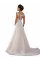 Ivoire Trapèze Scoop Tulle Robes de mariée Grossiste