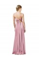 Noir Fourreau Bretelles spaghetti Col Carré Crêpe Stretch Longue Formelles Robes demoiselle d'honneur / Robes de soirée / Robes de bal Grossiste