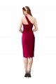 Noir Fourreau Crêpe Stretch Courte Robes demoiselle d'honneur / Robes de soirée / Robes de cocktail Grossiste