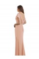 Sirène Col Bateau Col Haut Mousseline Longue Robes demoiselle d'honneur / Robes de bal Grossiste