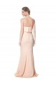 Sirène Sans bretelle Col Haut Crêpe Stretch Longue Formelles Robes demoiselle d'honneur / Robes de soirée / Robes de bal Grossiste