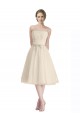 Trapèze Sans bretelle Tulle Courte Robes demoiselle d'honneur / Robes de cocktail Grossiste