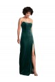 Vert foncé Fourreau Sans bretelle Velours Stretch Longue Formelles Robes demoiselle d'honneur / Robes de soirée / Robes de bal Grossiste