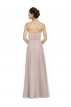 Vintage Rose Trapèze Tulle Longue Robes demoiselle d'honneur Grossiste