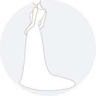 Grossiste Traîne mi-longue Robes de mariée
