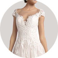 Grossiste Mancherons Robes de mariée