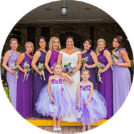 Grossiste Purple Robes demoiselle d'honneur